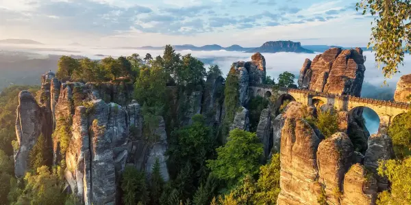 Bastei Bridge Saxon Switzerland