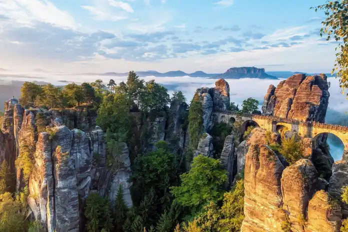 Bastei Bridge View