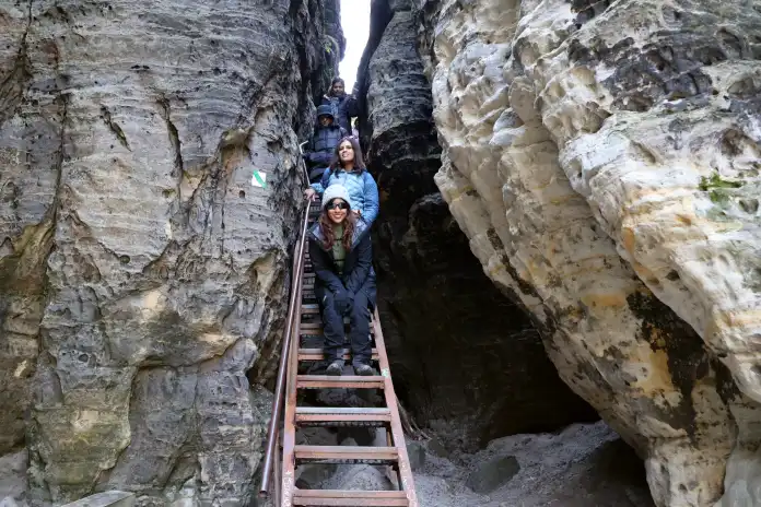 Tisa Rocks Labyrinth, Iron Stairs