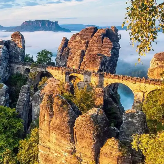 Bastei Bridge viewpoint