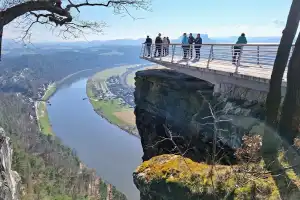 Bastei - viewpoint Elbe Canyon