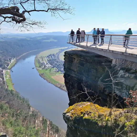 Bastei - viewpoint Elbe Canyon