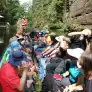 Boat Ride in Kamenice Gorge