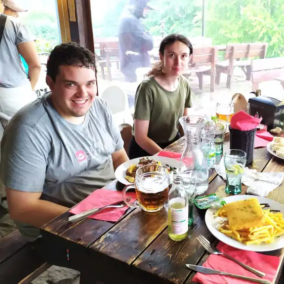 Delicious Czech lunch