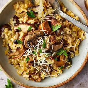 Creamy Mushroom Risotto